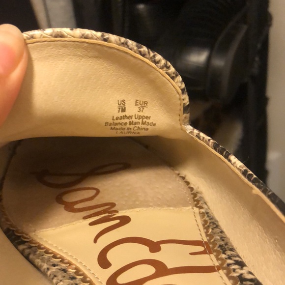 Sam Edelman mules worn twice! - Picture 2 of 4